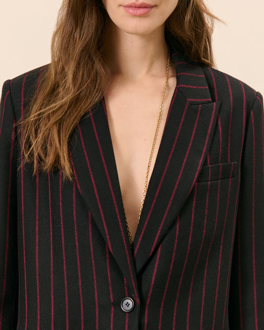 Veste Alesia - Rouge 2 - Mode Femme tendance