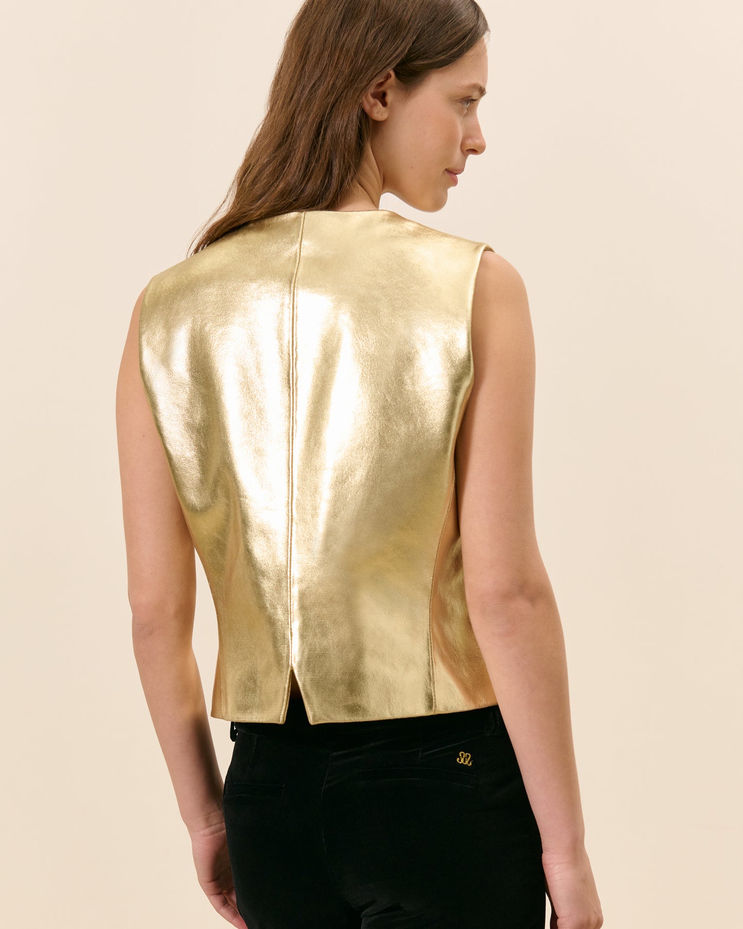 Gilet Mondor - Doré 4 - Mode Femme tendance