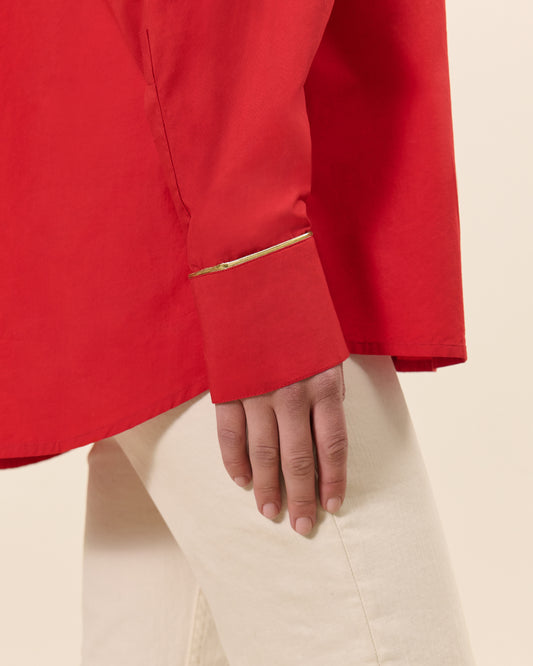 Chemise Haussmann - Rouge 2 - Mode Femme tendance