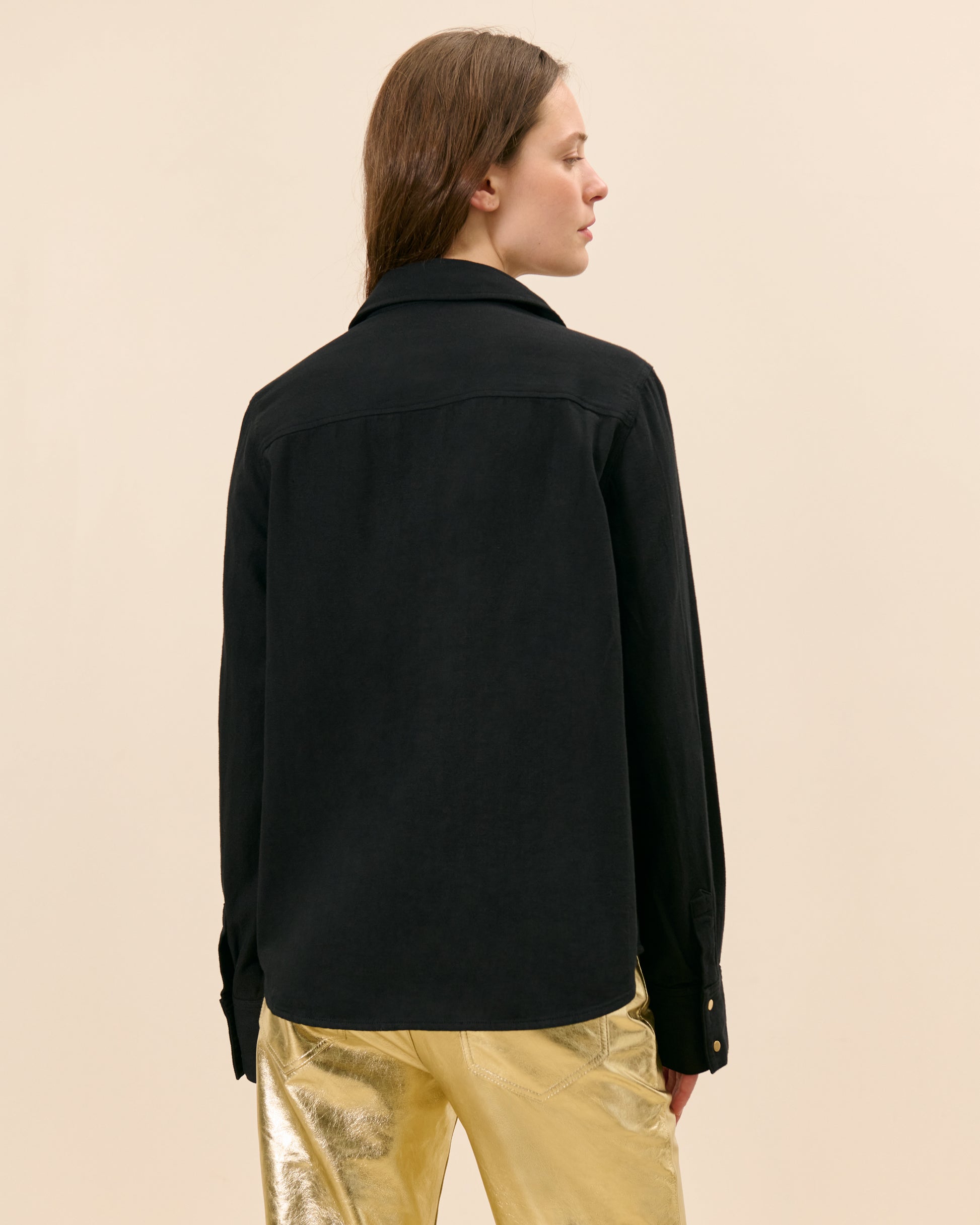 Chemise Lafayette - Noir  3 - Mode Femme tendance