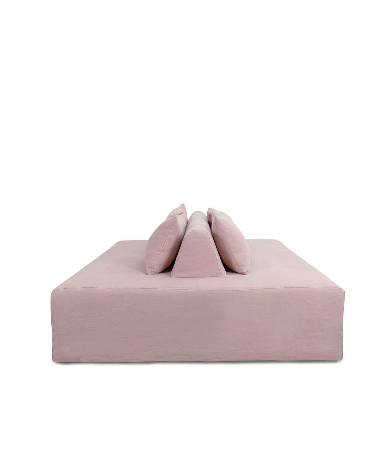 Banquette Blabla - Rose design Maison Sarah Lavoine Rose Lin 225 cm 71 cm 3