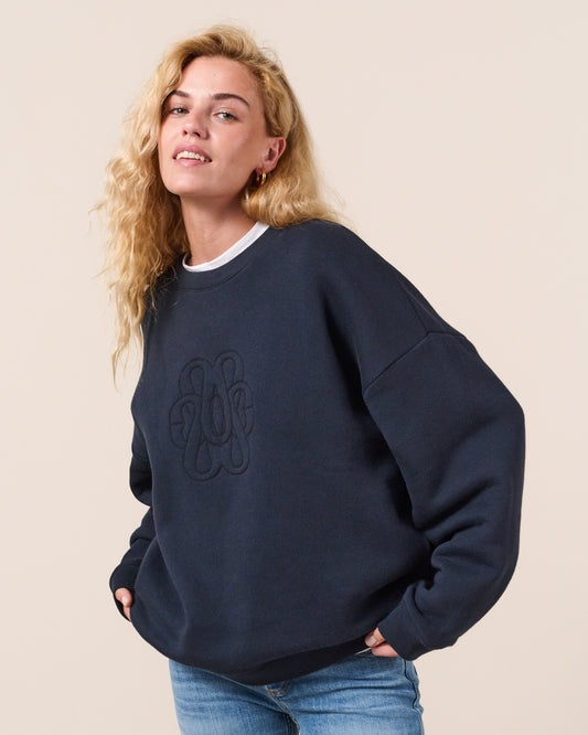 Sweat Victoria - Bleu Nuit