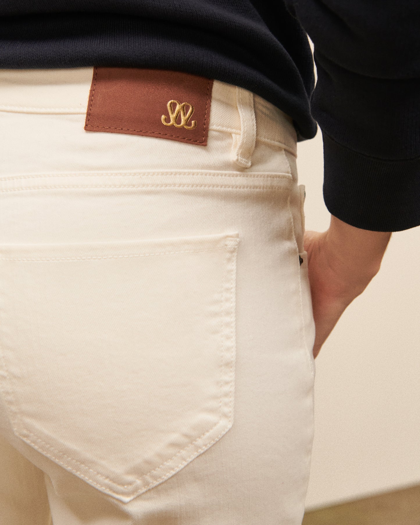 Jean Will - Ecru fluide, chic Maison Sarah Lavoine Ecru Coton 3