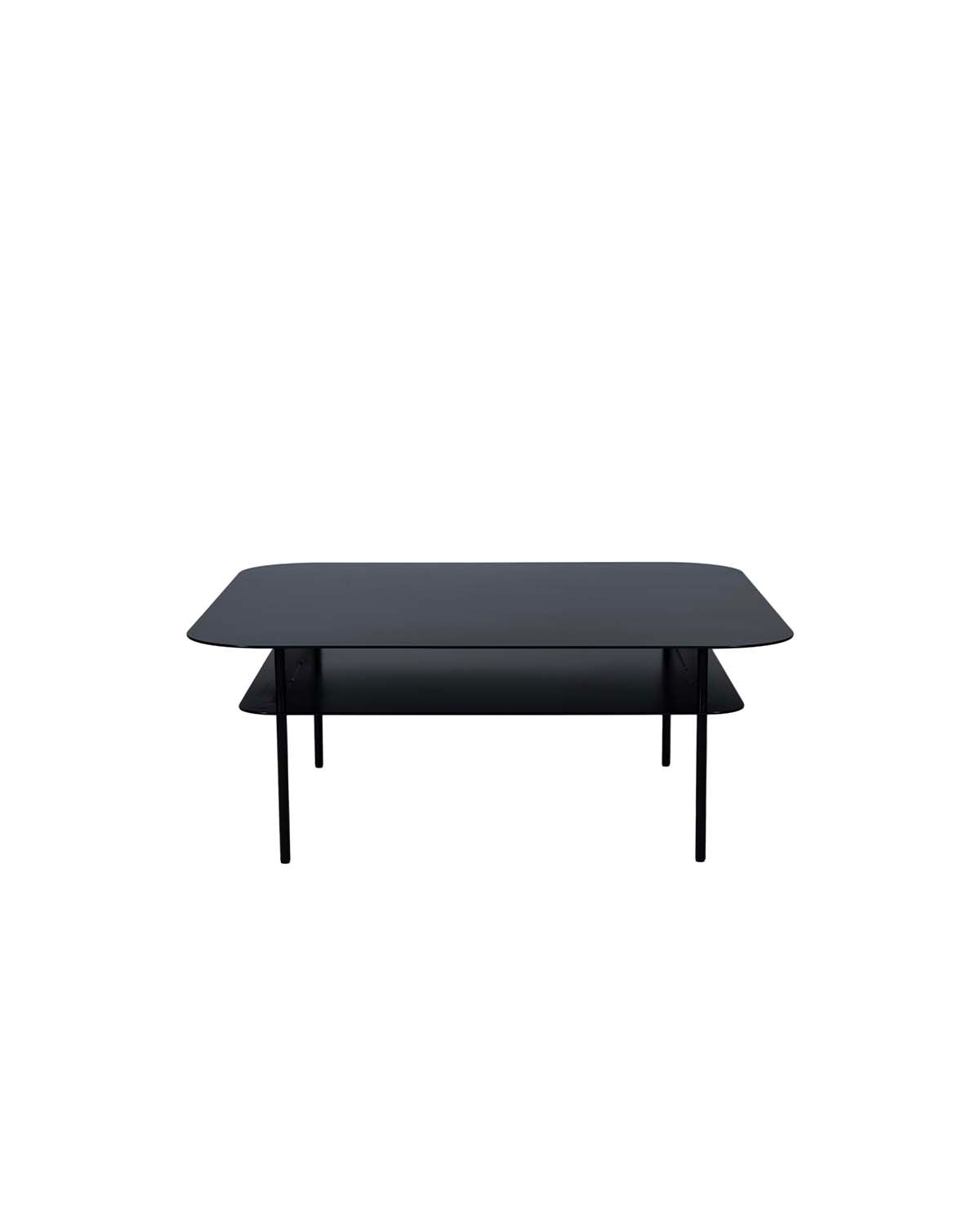 Table Basse Tokyo Carrée - Noir design Maison Sarah Lavoine Noir Acier Ciré 100 cm 40 cm 1