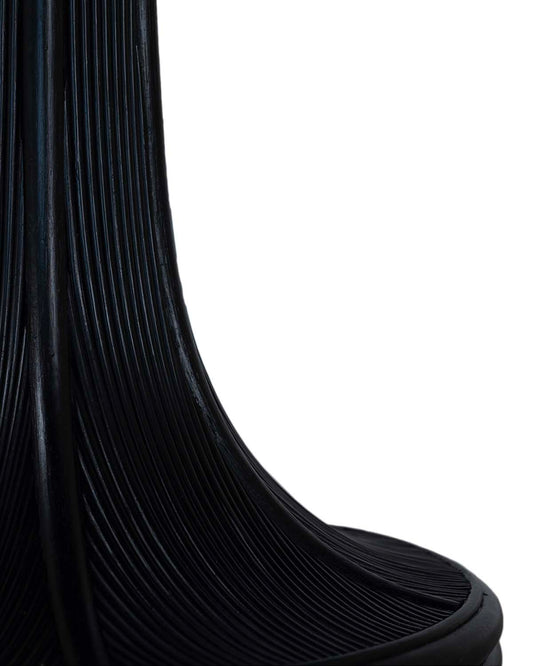 Table ronde Riviera Marbre Noir design Maison Sarah Lavoine Blanc / Noir Marbre 3