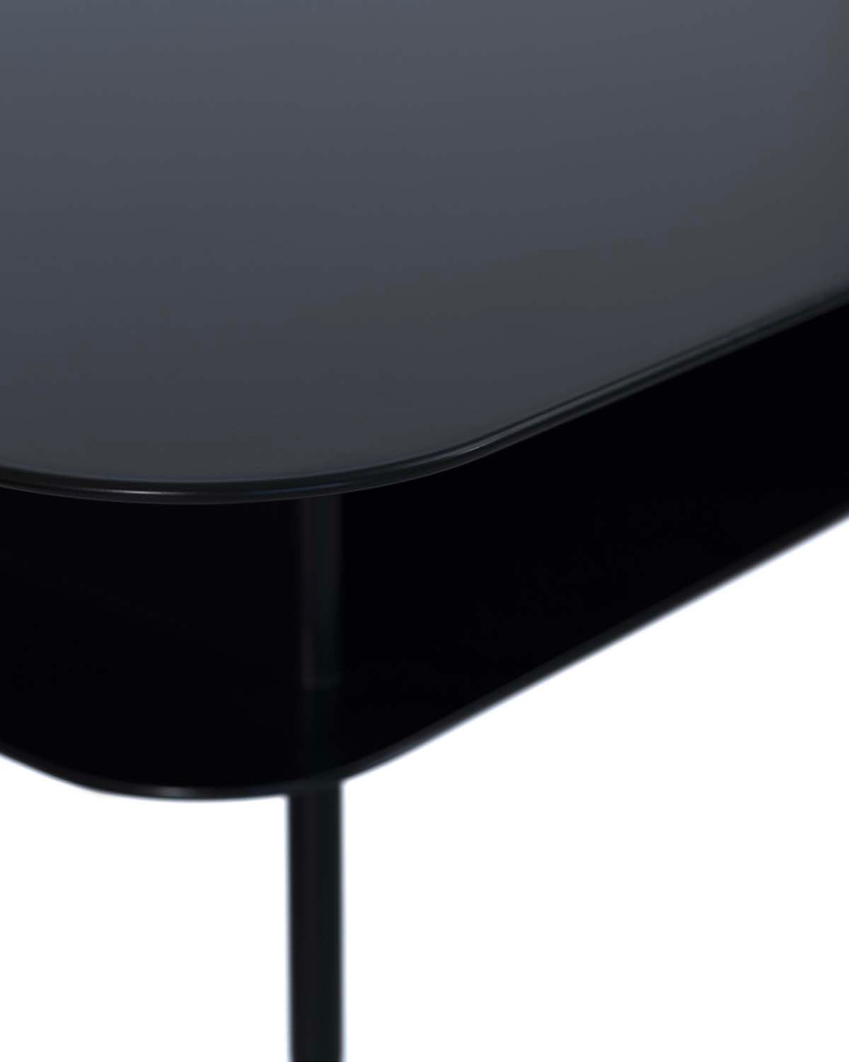 Bureau Tokyo - Noir design Maison Sarah Lavoine Noir Acier Thermolaqué 150 cm 73 cm 4