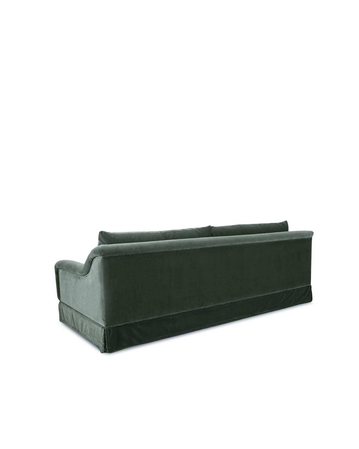 Canapé Yasmine - Kaki design Maison Sarah Lavoine Kaki Velours 270 cm 88 cm 5