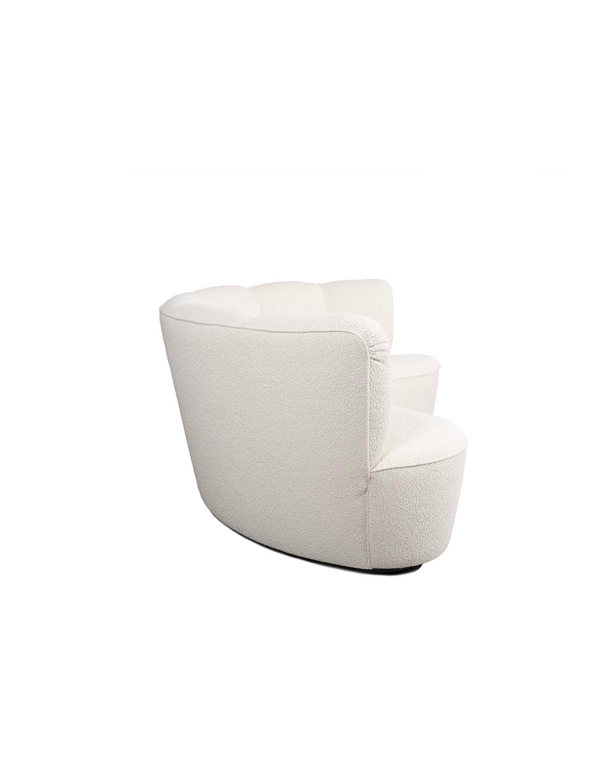 Canapé Sarah - Ecru design Maison Sarah Lavoine Ecru Laine bouclée 210 cm 77 cm 3