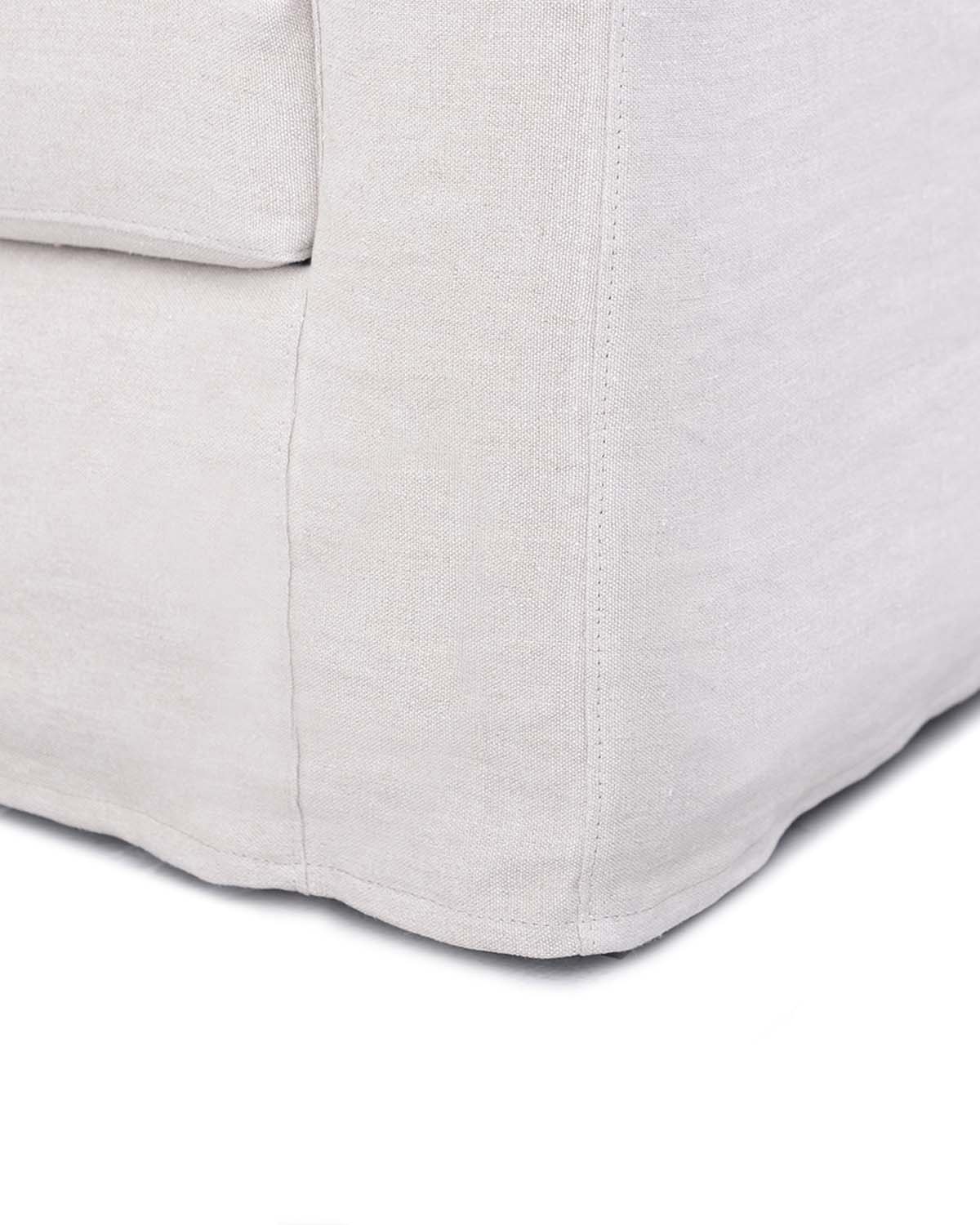 Canapé Box - Beige design Maison Sarah Lavoine Beige Lin 250 cm 85 cm 6