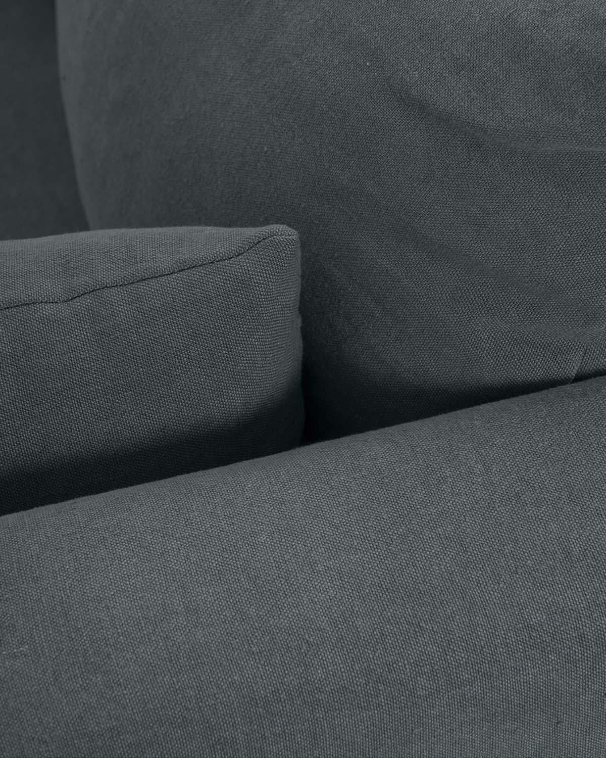 Canape Box - Bleu Orage design Maison Sarah Lavoine Bleu Orage Lin 250 cm 85 cm 3