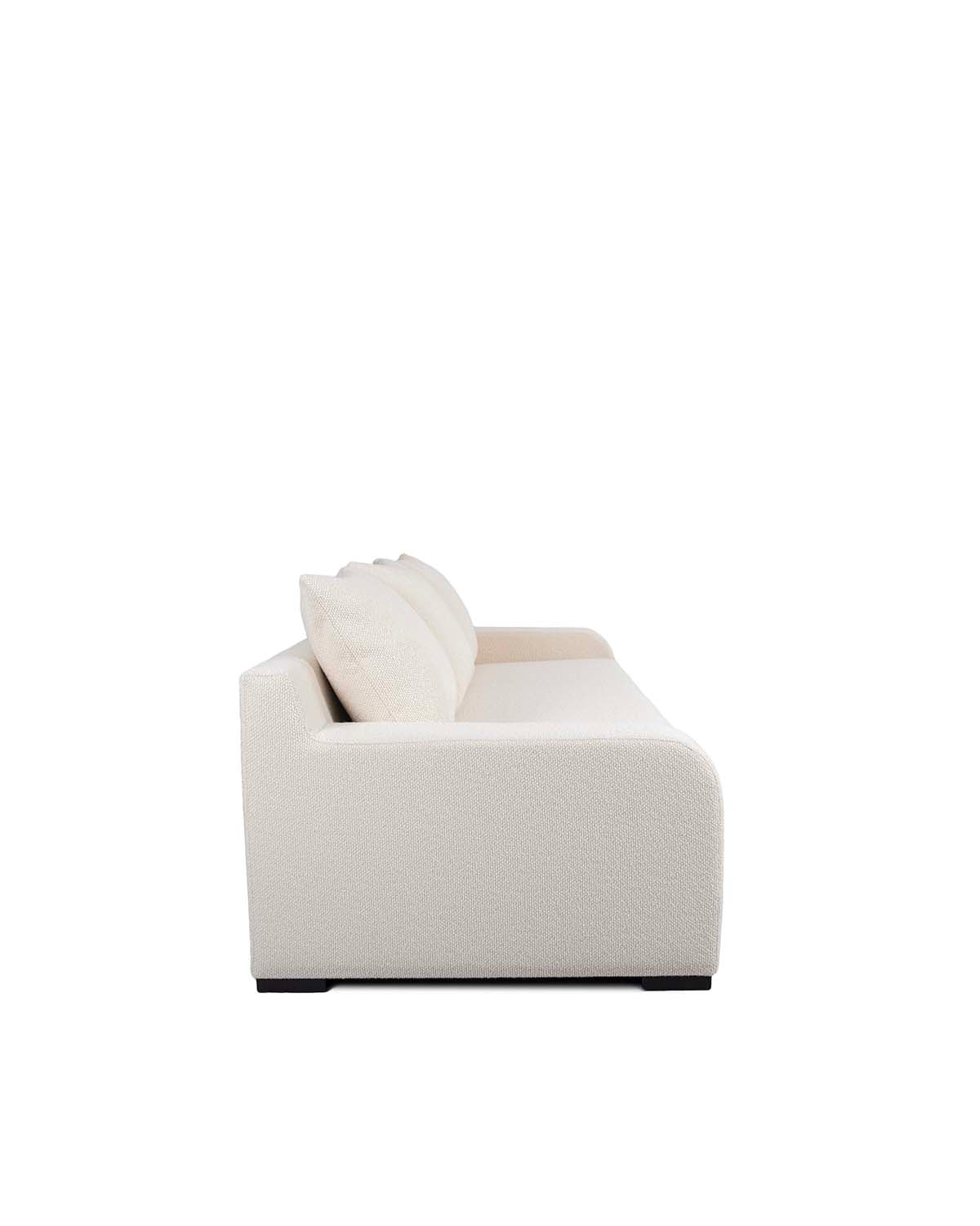 Canapé Luna - Ecru design Maison Sarah Lavoine Ecru Laine bouclée 270 cm 88 cm 3