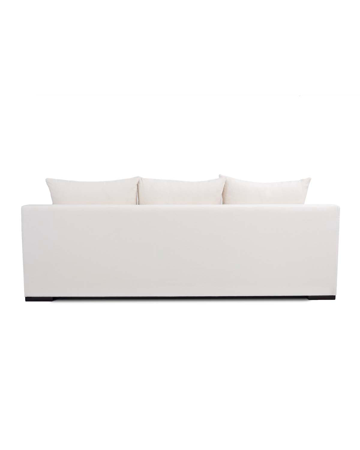 Canapé Luna - Blanc design Maison Sarah Lavoine Blanc Lin 230 cm 88 cm 4