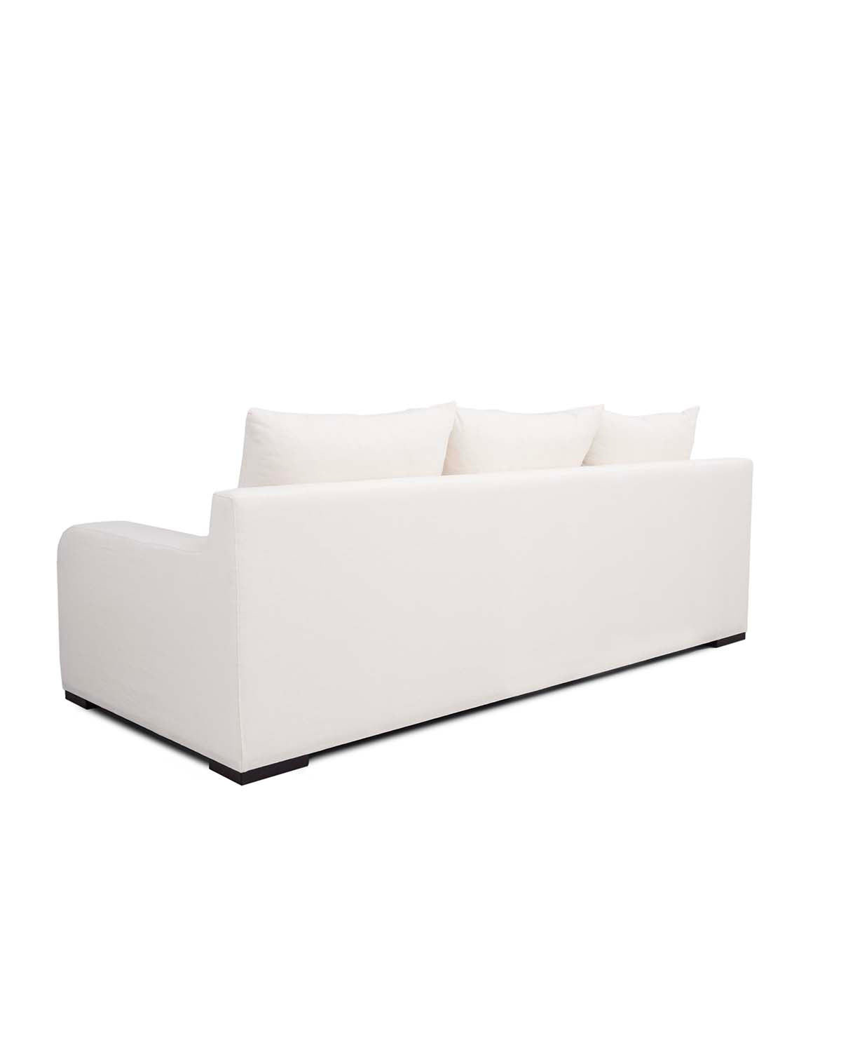 Canapé Luna - Blanc design Maison Sarah Lavoine Blanc Lin 230 cm 88 cm 5