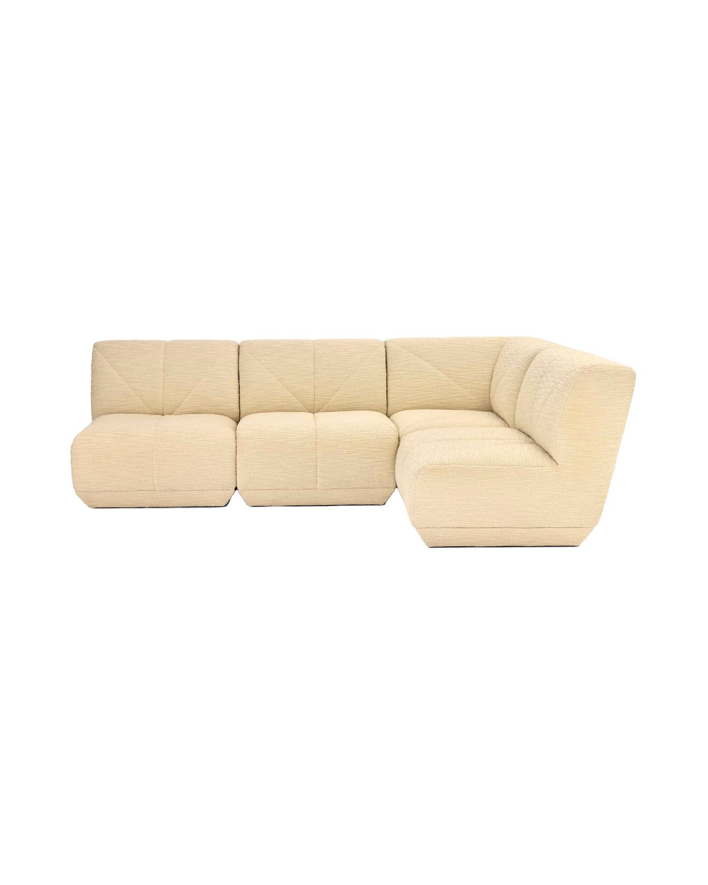 Chauffeuse Chill - Ecru design Maison Sarah Lavoine Ecru Laine bouclée 10