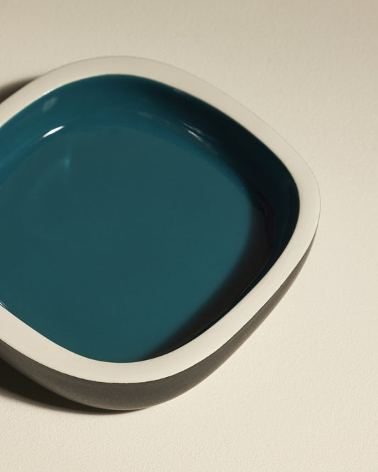 Vide poche Sicilia - Bleu Sarah design Maison Sarah Lavoine Bleu Sarah Céramique 3