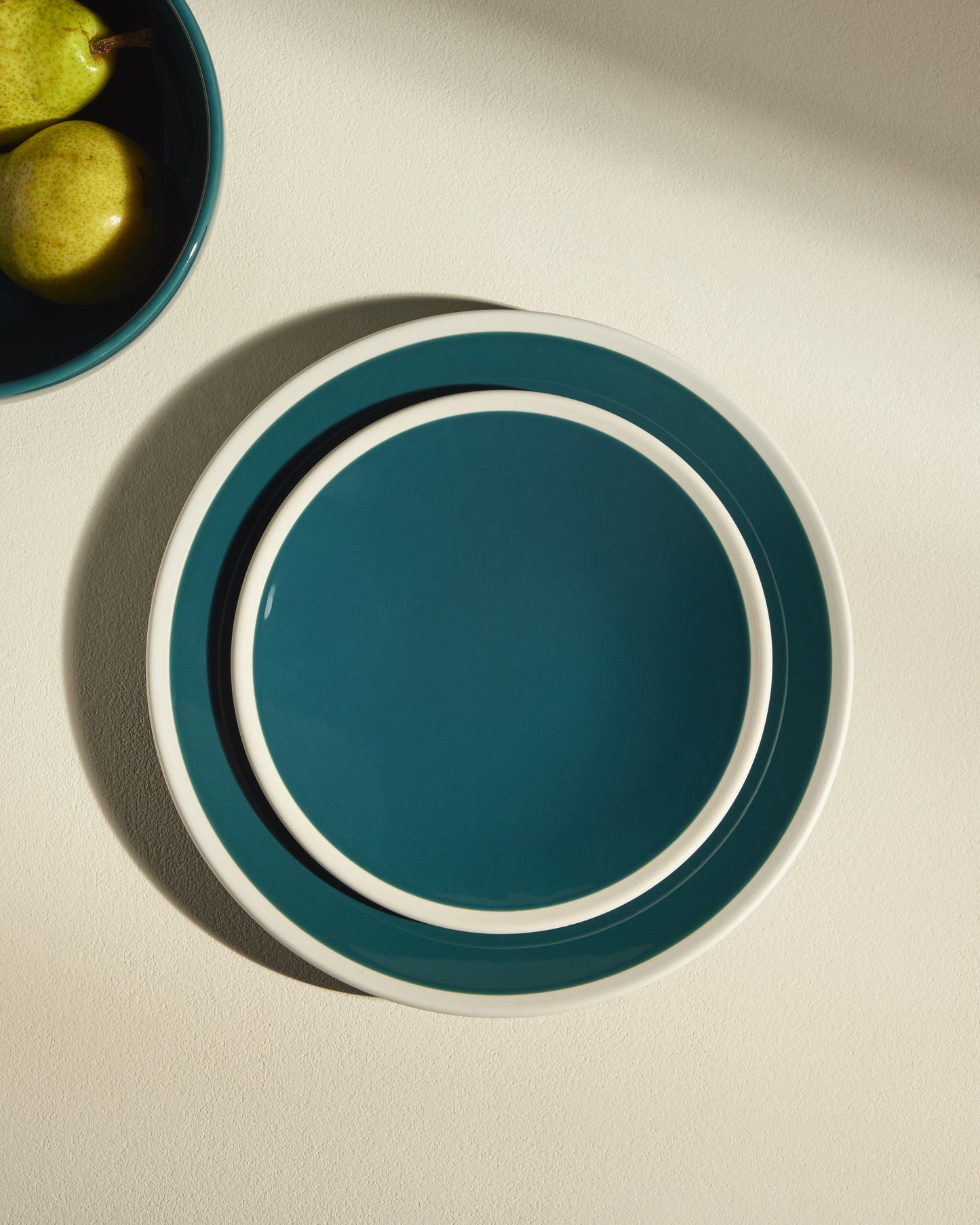 Assiette à dessert Sicilia - Bleu Sarah design moderne Maison Sarah Lavoine Bleu Sarah Céramique   4