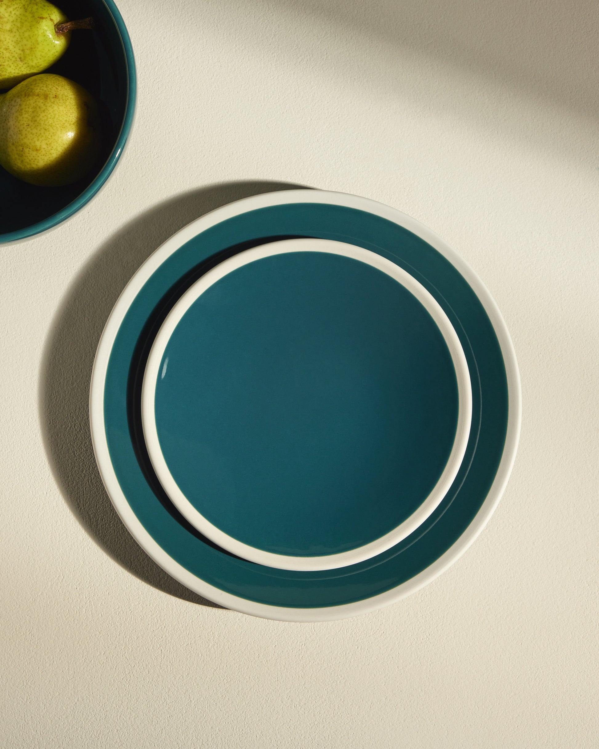 Assiette à dessert Sicilia - Bleu Sarah design moderne Maison Sarah Lavoine Bleu Sarah Céramique   4