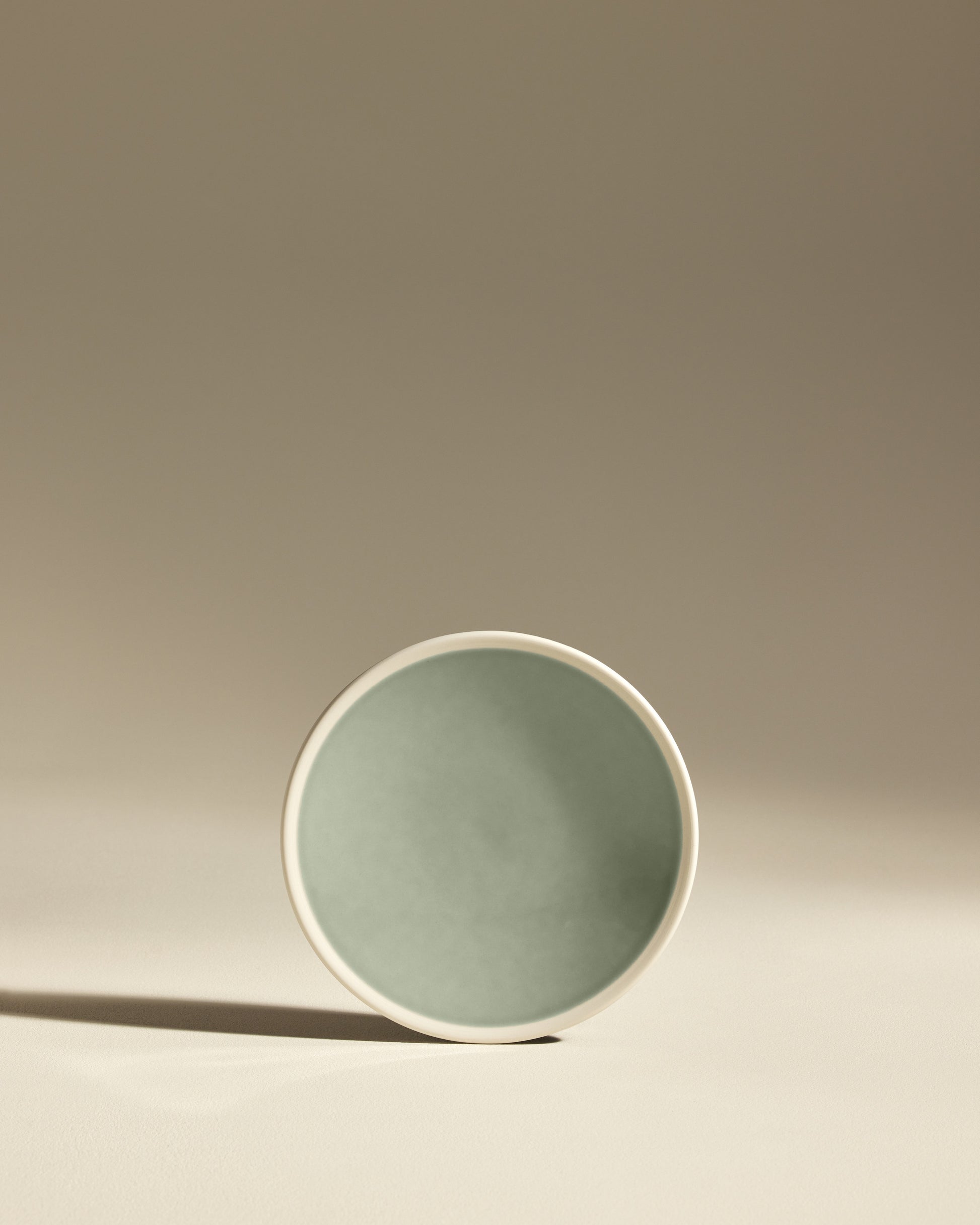 Assiette à dessert Sicilia - Pousse de Tilleul design moderne Maison Sarah Lavoine Pousse de Tilleul Céramique   2