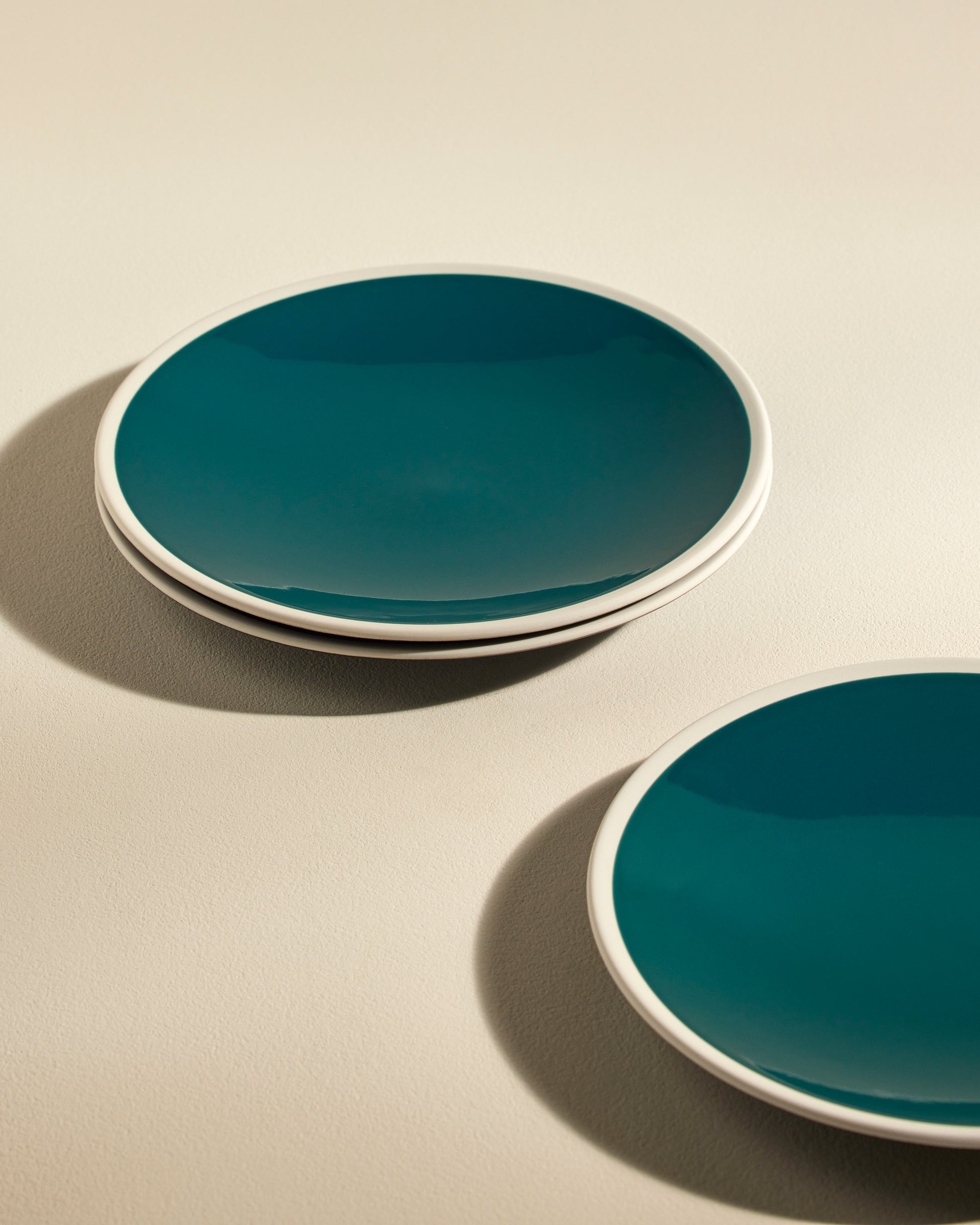 Assiette plate Sicilia - Bleu Sarah design moderne Maison Sarah Lavoine Bleu Sarah Céramique   4