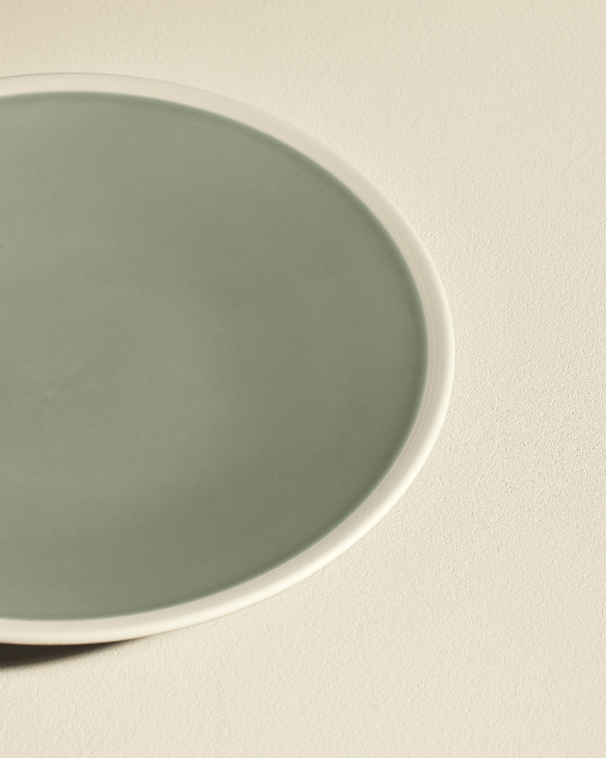 Assiette plate Sicilia - Pousse de Tilleul design moderne Maison Sarah Lavoine Pousse de Tilleul Céramique   3