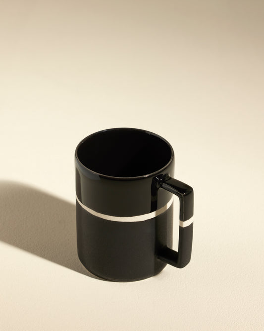 Mug Sicilia - Radis Noir haut de gamme Maison Sarah Lavoine Radis noir Céramique 10 cm 2