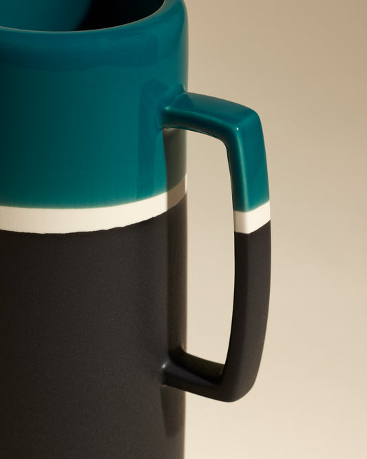 Pichet Sicilia - Bleu Sarah design Maison Sarah Lavoine Bleu Sarah Céramique 23 cm 3