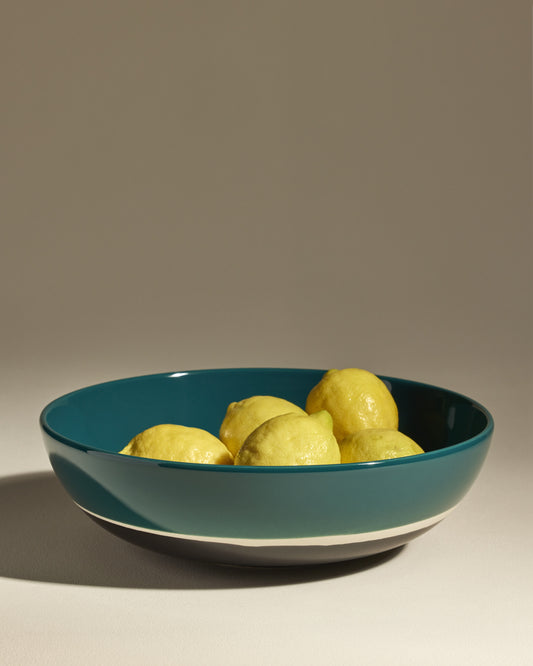 Saladier Sicilia - Bleu Sarah haut de gamme Maison Sarah Lavoine Bleu Sarah Céramique 4