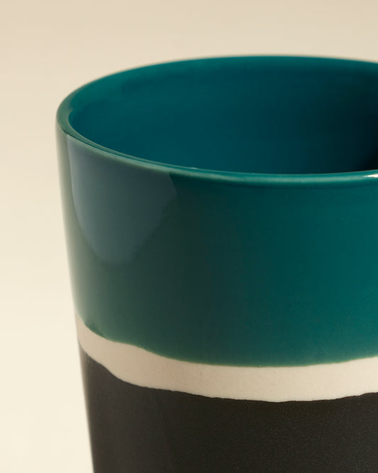 Verre Sicilia - Bleu sarah haut de gamme Maison Sarah Lavoine Bleu Sarah Céramique 7,5 cm 3