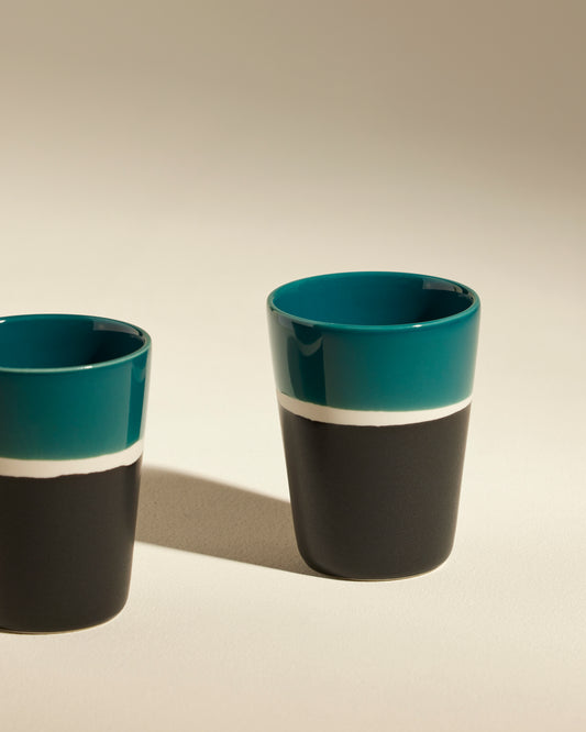 Verre Sicilia - Bleu sarah haut de gamme Maison Sarah Lavoine Bleu Sarah Céramique 7,5 cm 4