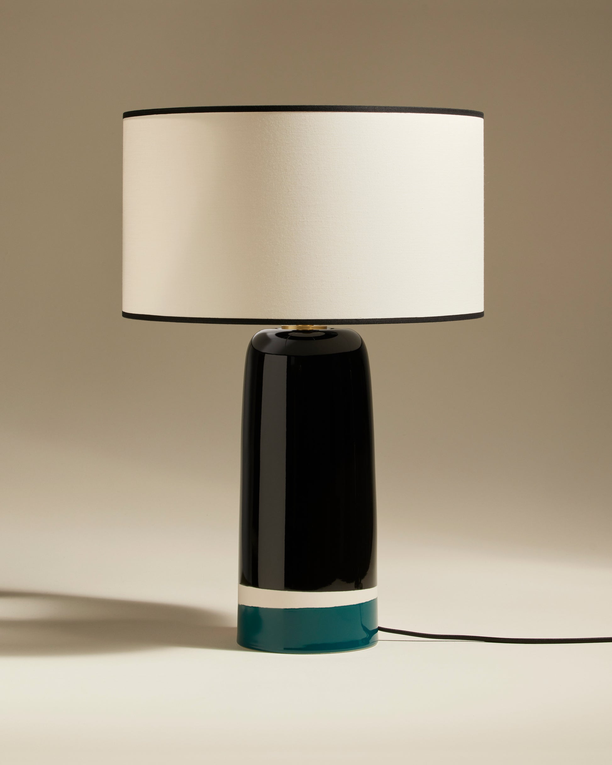 Lampe Sicilia - Bleu Sarah design Maison Sarah Lavoine Bleu Sarah Céramique  60 cm 1