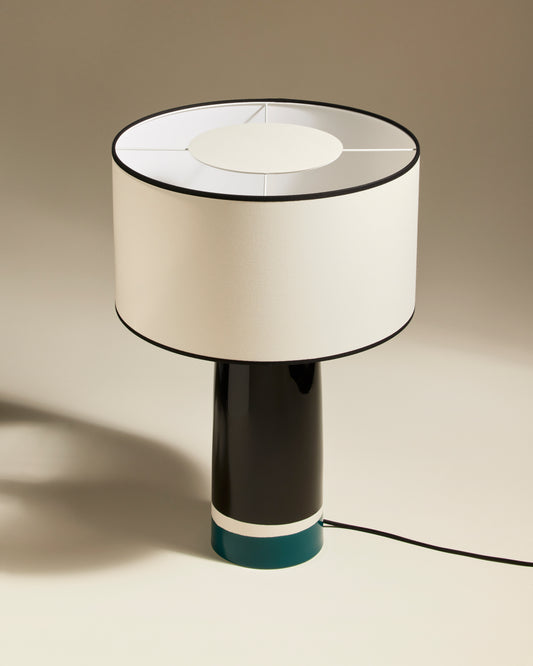 Lampe Sicilia - Bleu Sarah design Maison Sarah Lavoine Bleu Sarah Céramique 60 cm 2