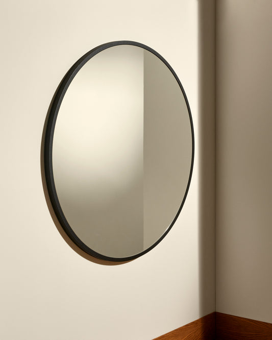 Miroir Bulle - Noir design Maison Sarah Lavoine Noir Chêne 2