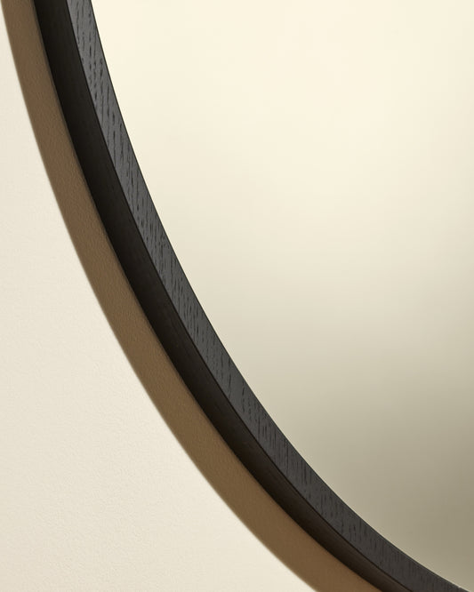 Miroir Bulle - Noir design Maison Sarah Lavoine Noir Chêne 3