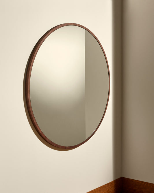 Miroir Bulle - Noyer design Maison Sarah Lavoine Noyer Noyer 2