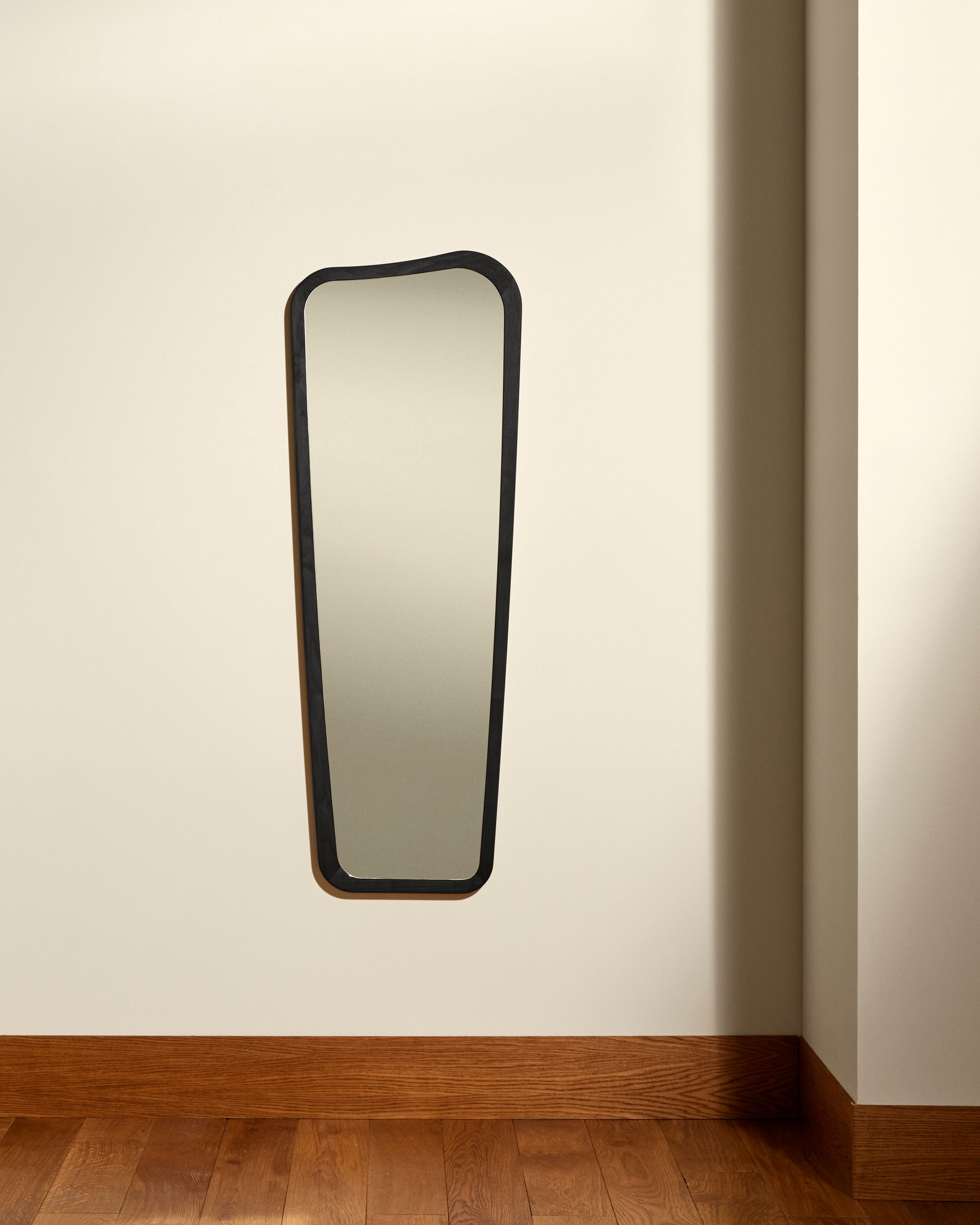 Miroir Organique - Noir design Maison Sarah Lavoine Noir Chêne 50 cm 140 cm 1