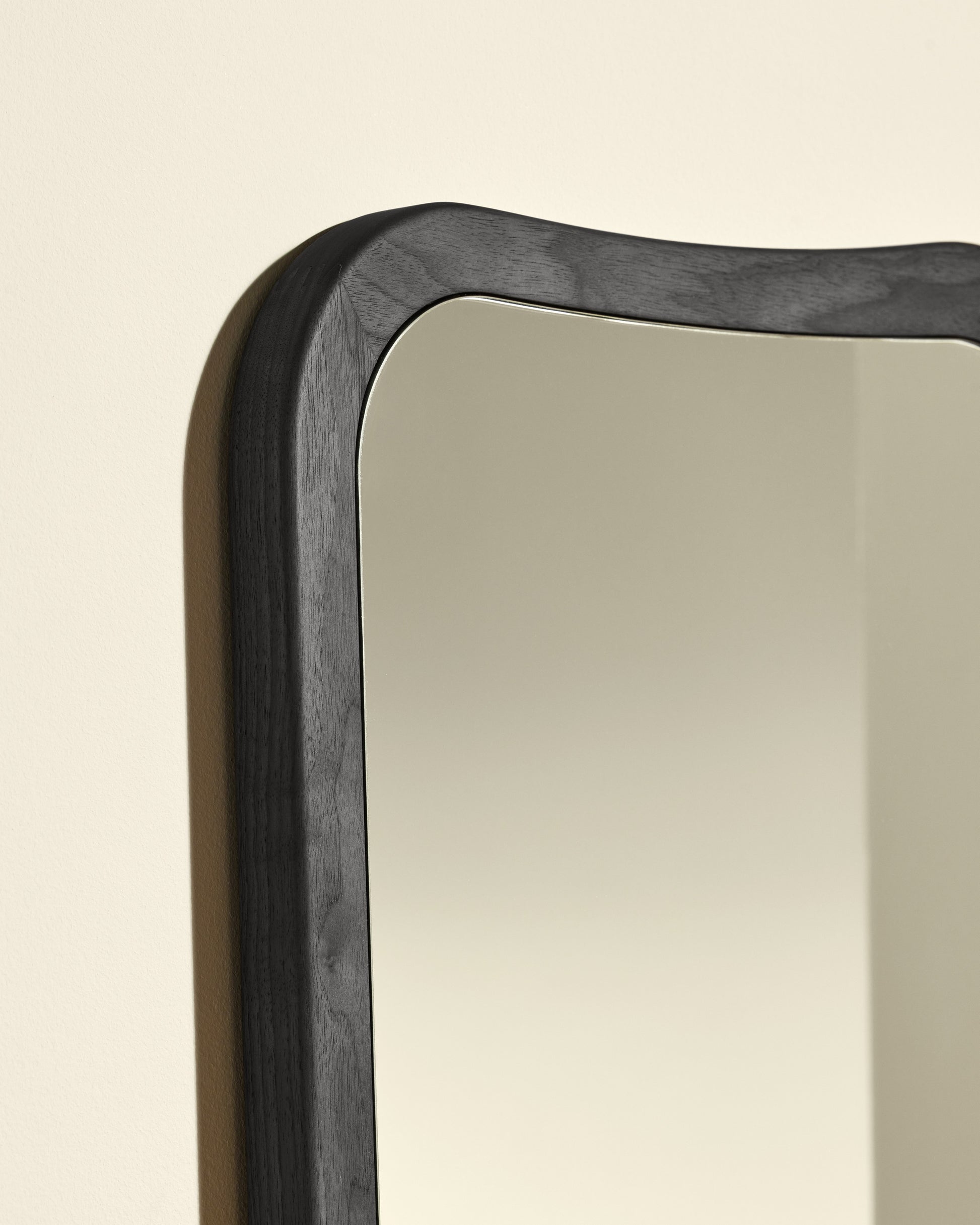 Miroir Organique - Noir design Maison Sarah Lavoine Noir Chêne 50 cm 140 cm 3