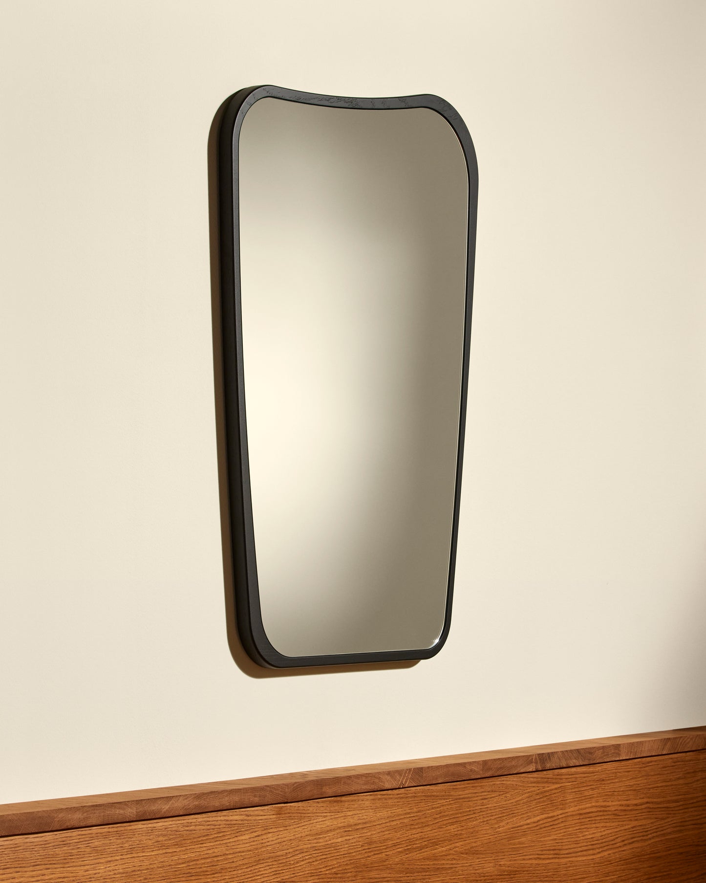 Miroir Organique - Noir design Maison Sarah Lavoine Noir Chêne 63 cm 90 cm 2