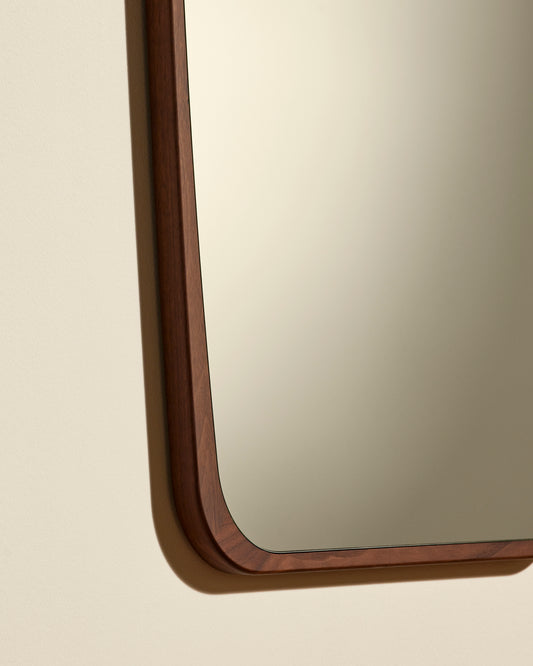 Miroir Organique - Noyer design Maison Sarah Lavoine Noyer Bois 63 cm 90 cm 3