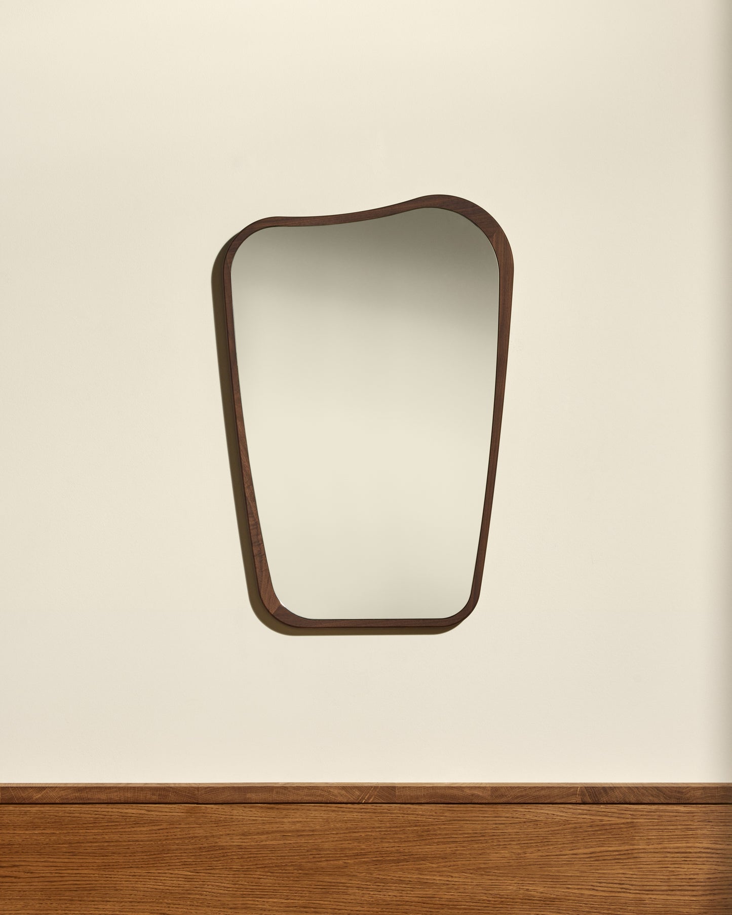 Miroir Organique - Noyer design Maison Sarah Lavoine Noyer Noyer 50 cm 75 cm 1