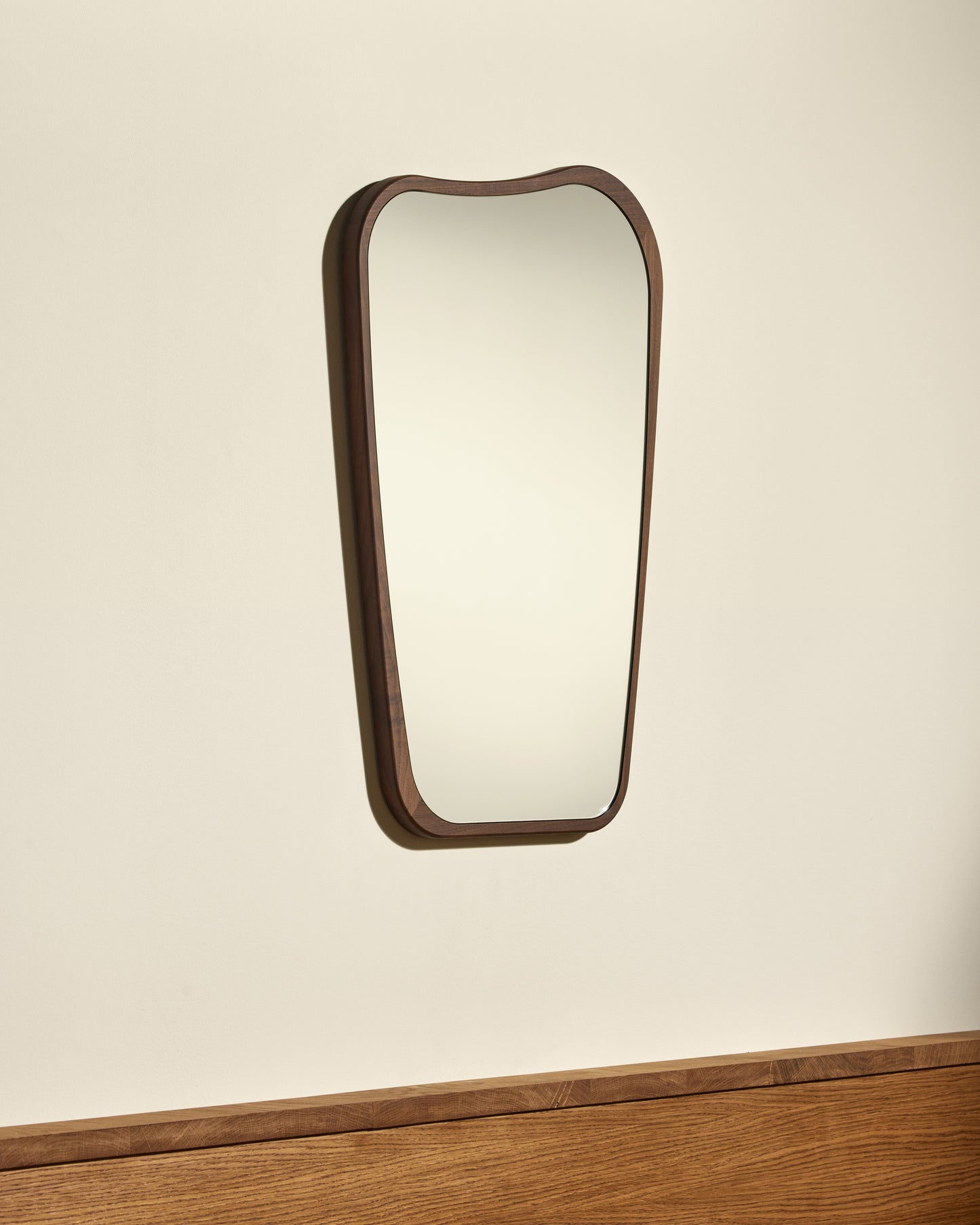 Miroir Organique - Noyer design Maison Sarah Lavoine Noyer Noyer 50 cm 75 cm 2