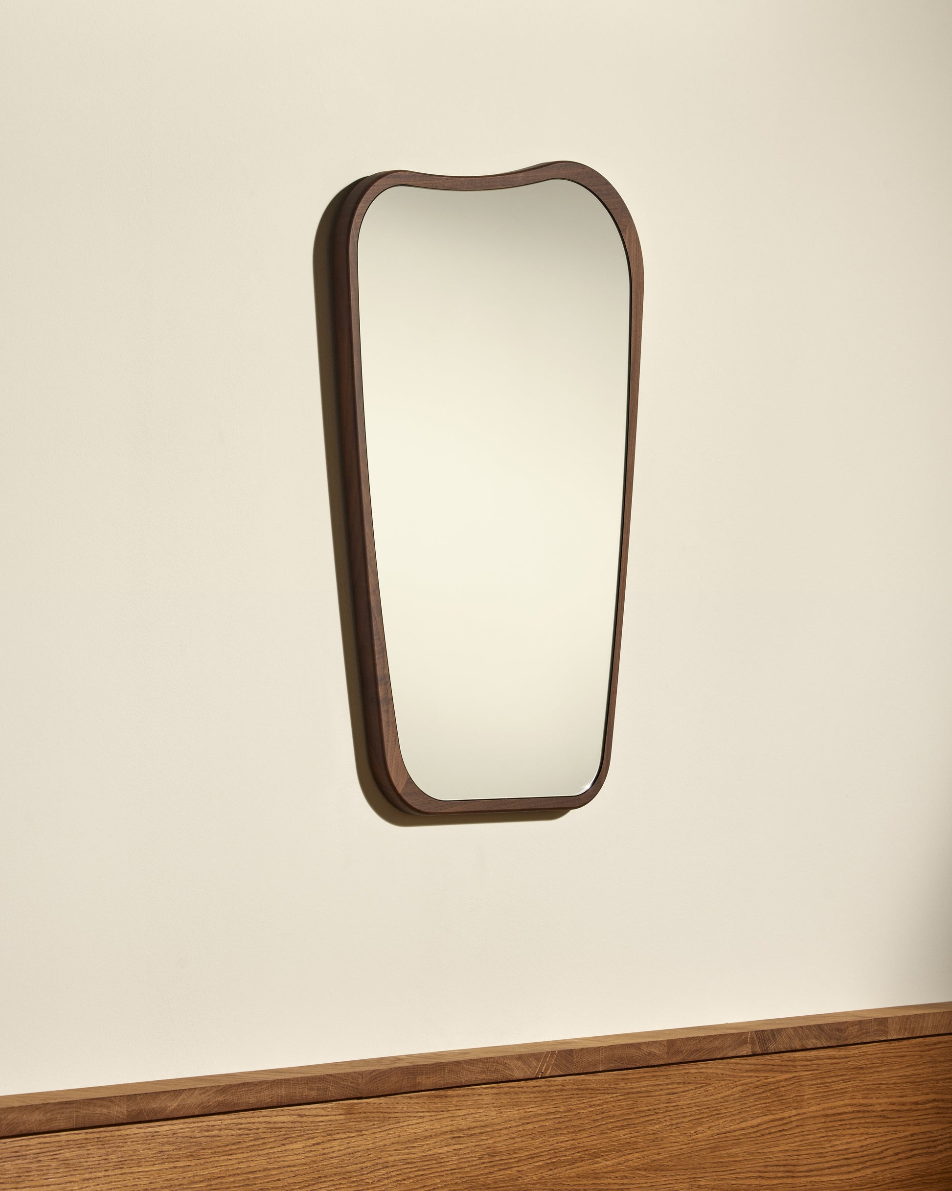 Miroir Organique - Noyer design Maison Sarah Lavoine Noyer Noyer 50 cm 75 cm 2