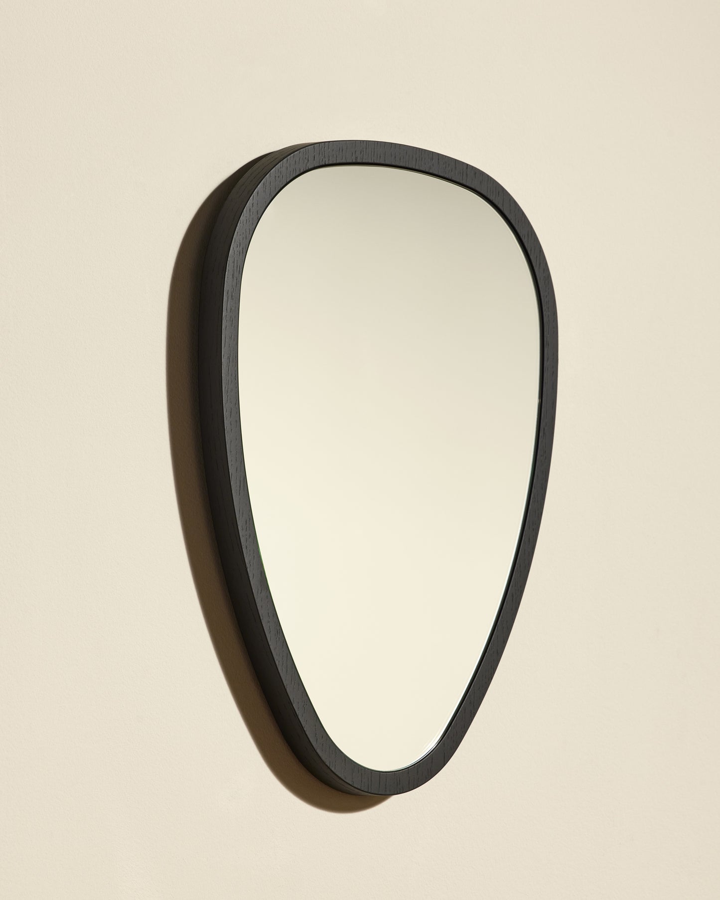 Miroir Ovo - Noir design Maison Sarah Lavoine Noir Chêne 38 cm 50 cm 4