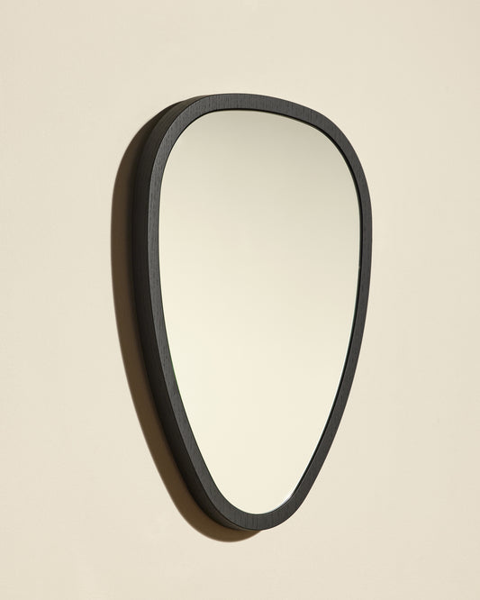 Miroir Ovo - Noir design Maison Sarah Lavoine Noir Chêne 38 cm 50 cm 4