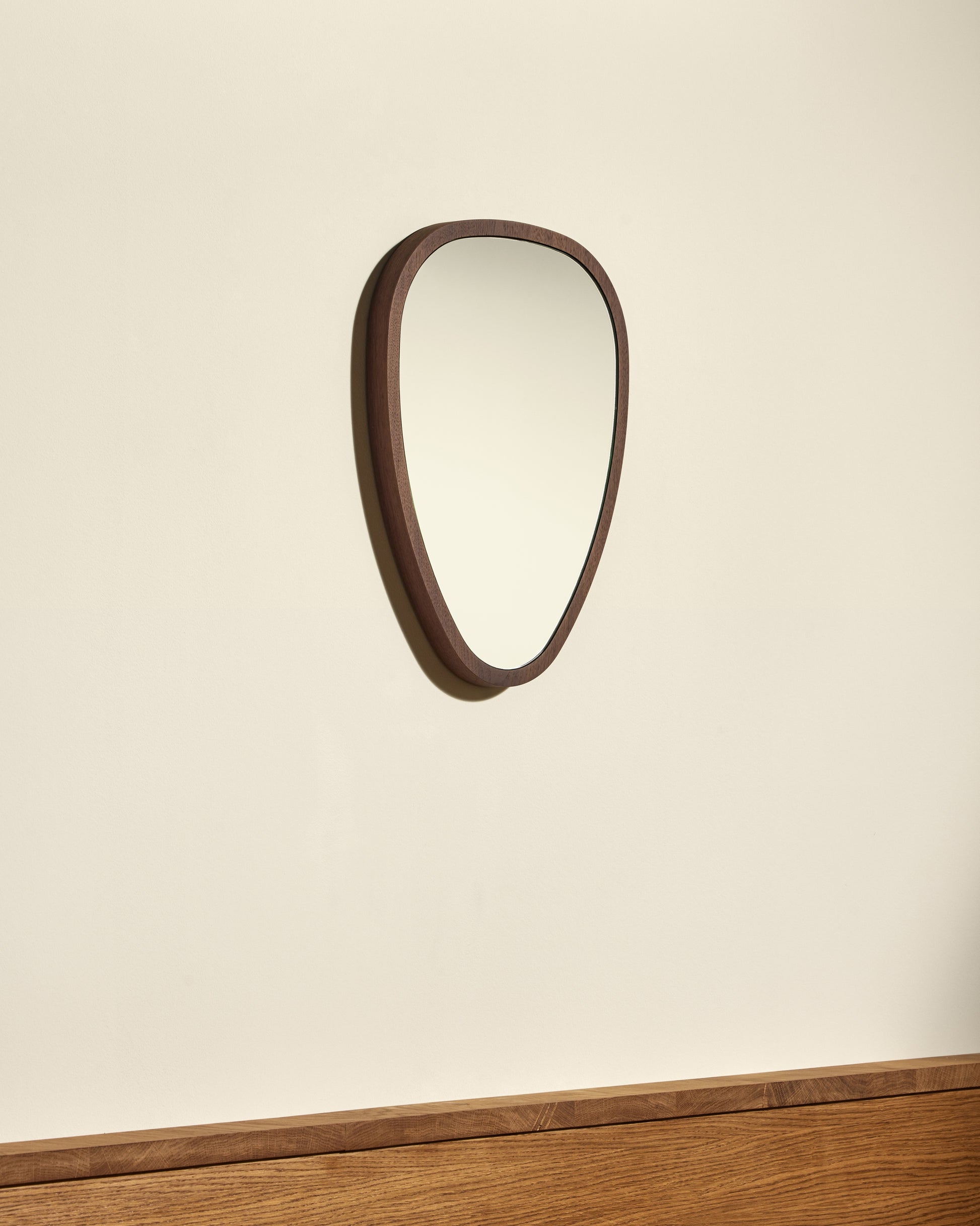 Miroir Ovo - Noyer design Maison Sarah Lavoine Noyer Noyer 38 cm 50 cm 2