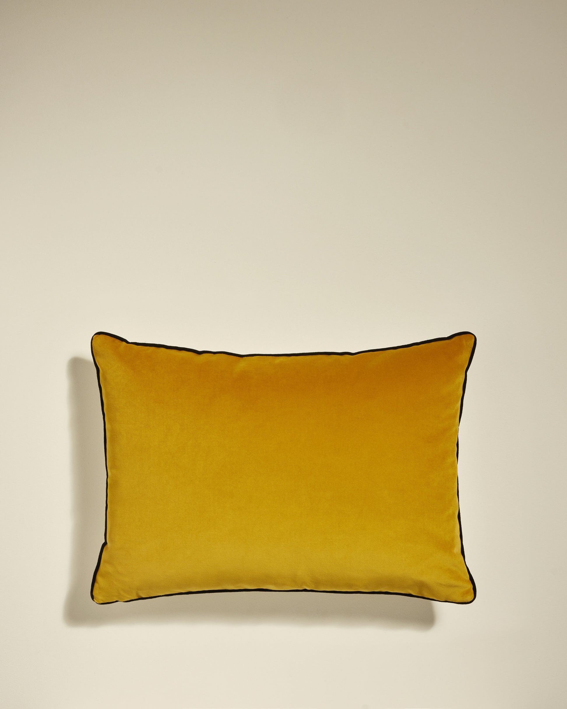 Coussin Double Jeu - Ocre design Maison Sarah Lavoine Ocre Velours 55 cm 40 cm 1