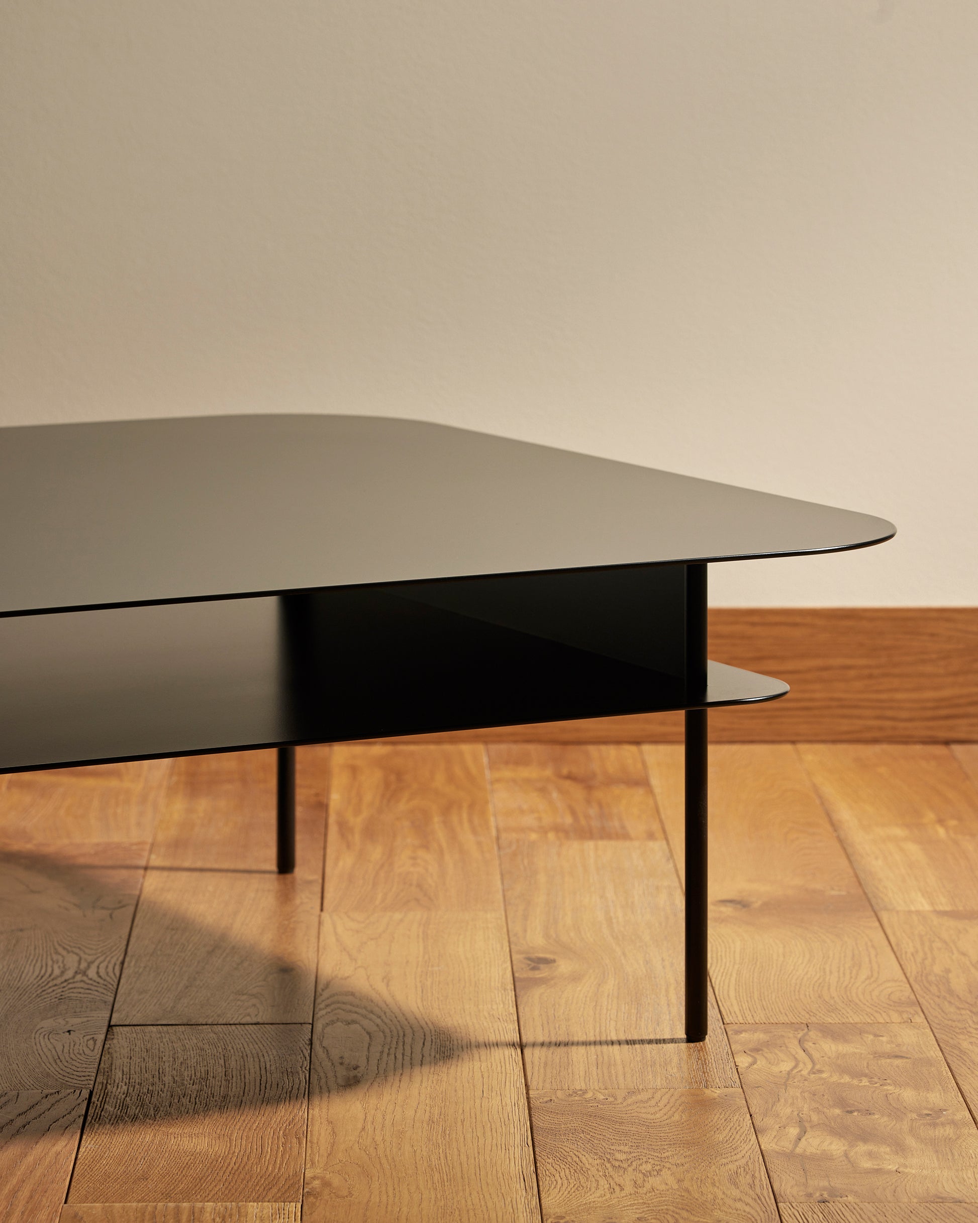 Table Basse Tokyo Carrée - Noir design Maison Sarah Lavoine Noir Acier Thermolaqué 100 cm 40 cm 3