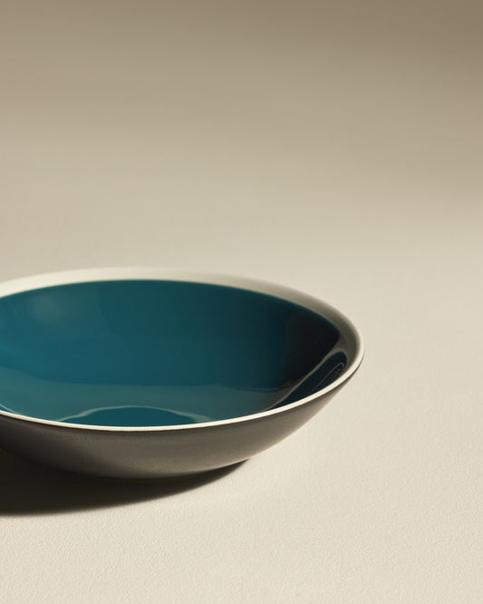 Assiette creuse Sicilia - Bleu Sarah design moderne Maison Sarah Lavoine Bleu Sarah Céramique 3