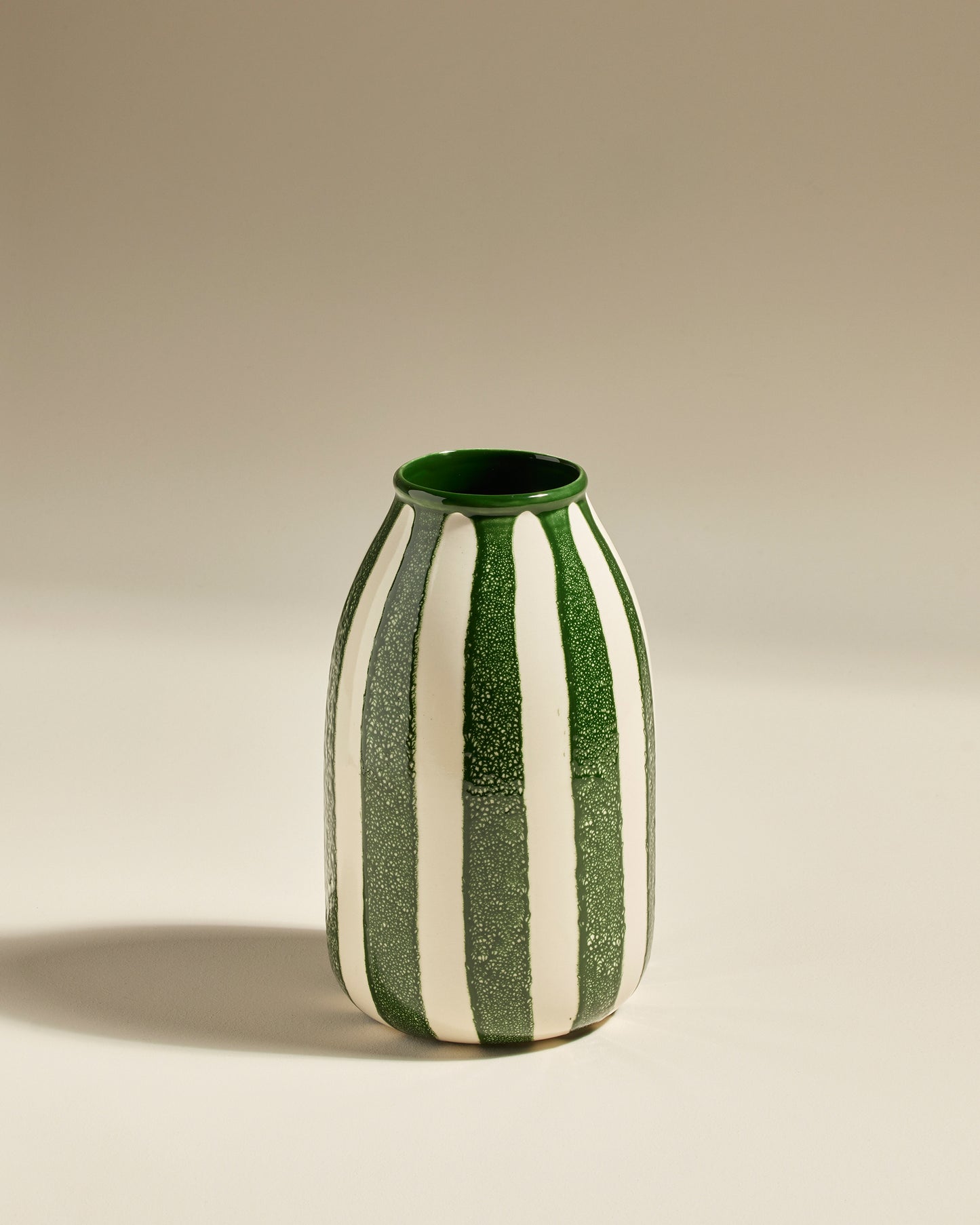 Vase décoratif Riviera - Vert design, céramique Maison Sarah Lavoine Vert Céramique  24 cm  2