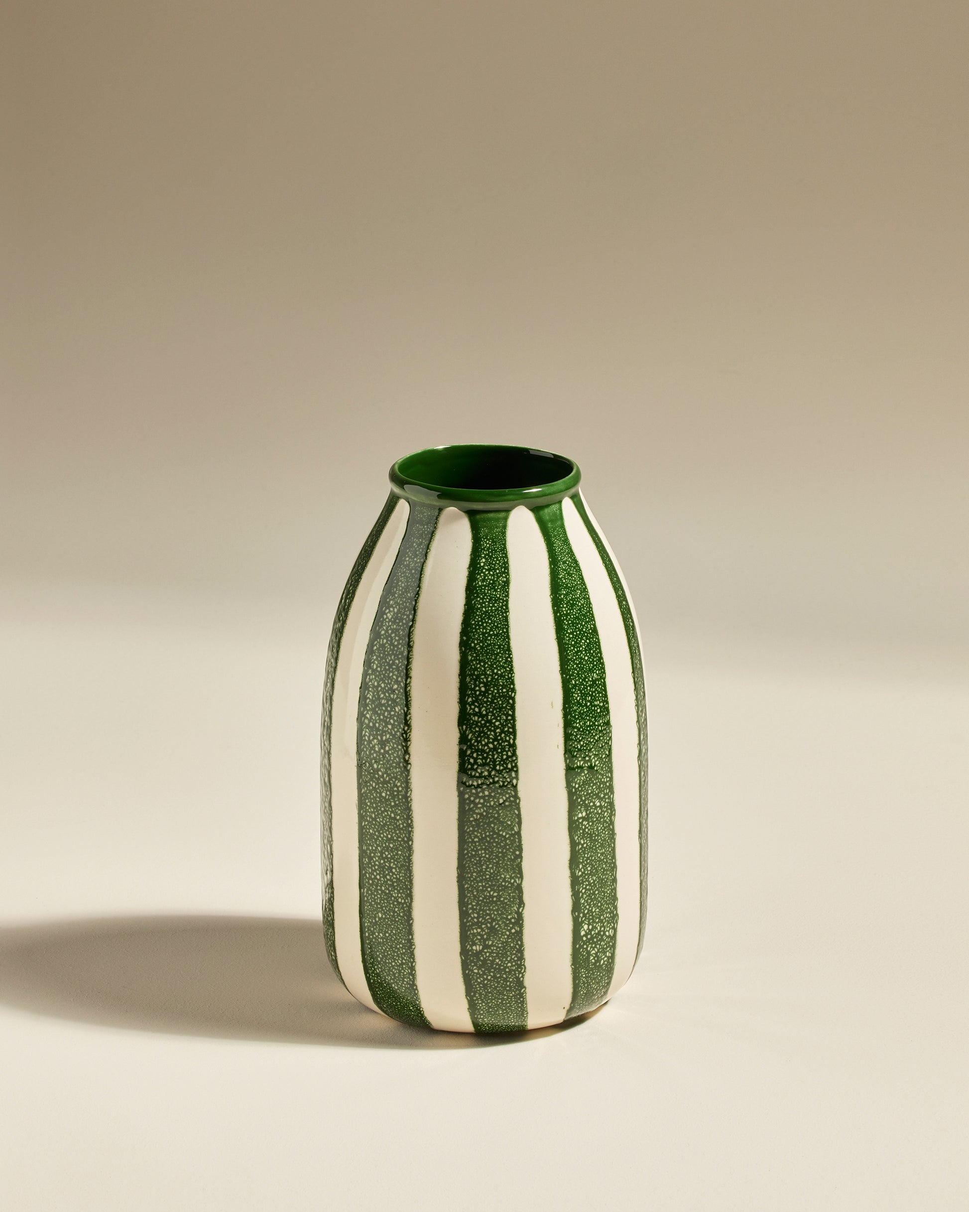 Vase décoratif Riviera - Vert design, céramique Maison Sarah Lavoine Vert Céramique  24 cm  2