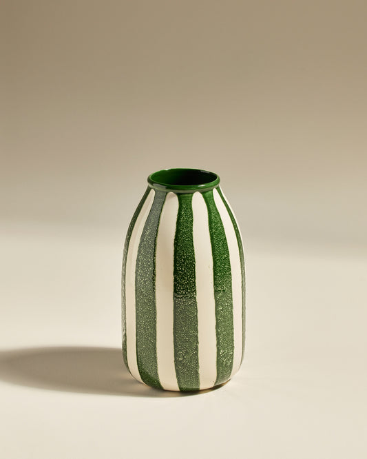 Vase décoratif Riviera - Vert design, céramique Maison Sarah Lavoine Vert Céramique 24 cm 2